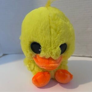 IDEAL TOYS Yellow Plush Duck Toy 7”